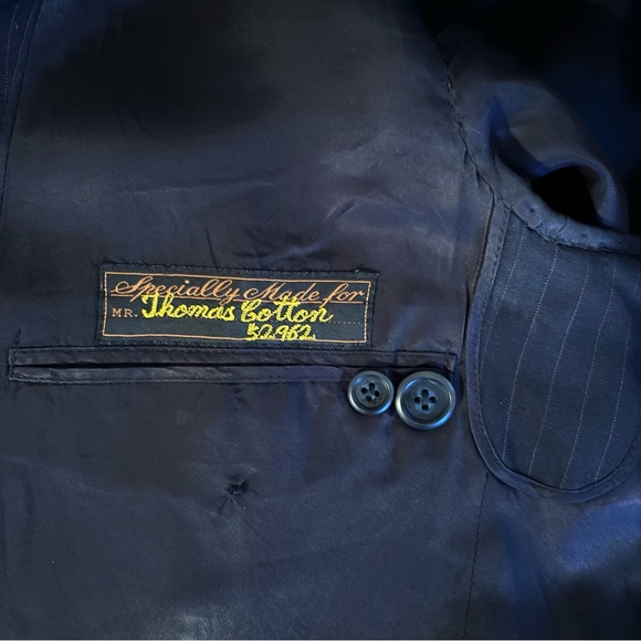 vintage pinstripe blazer - Picture 3 of 4